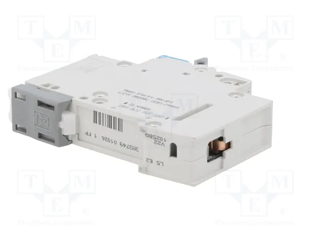 Hager MBS125 Disyuntor 1 polo 25A Tipo B 6kA QuickConnect 1M