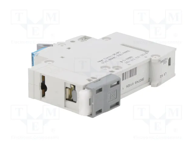 Hager MBS125 Disyuntor 1 polo 25A Tipo B 6kA QuickConnect 1M