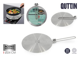 Quttin Adaptador de Inducción 24 cm (6 Unidades)
