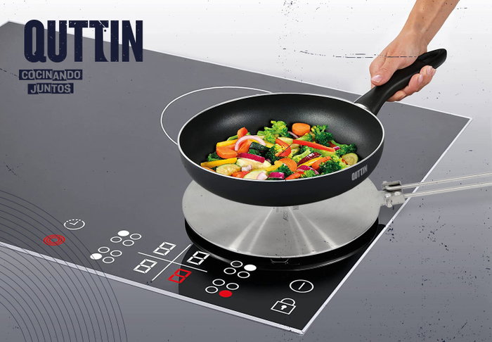 Quttin Adaptador de Inducción 24 cm (6 Unidades)