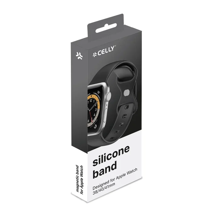 Celly Correa para Apple Watch 38/40/41 mm Negro
