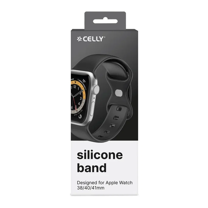 Celly Correa para Apple Watch 38/40/41 mm Negro
