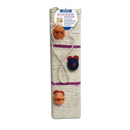 Nayeco Rascador de Pared Funny Mouse con Colgador 50x13cm