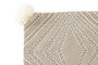 DKD Home Decor Funda Cojín Gris 50x50 cm Algodón Poliéster
