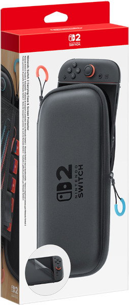 Nintendo Kit de Accesorios para Nintendo Switch 2: Funda de Transporte y Protector de Pantalla Nintendo Kit de Accesorios para Nintendo Switch 2: Funda de Transporte y Protector de Pantalla