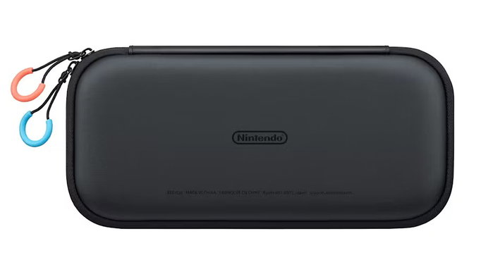 Nintendo Kit de Funda de Transporte y Protector de Pantalla para Nintendo Switch 2, Negro