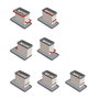 Metaltex Tidytex - Organizador de fregadero con rieles retráctiles, fondo antideslizante, color gris, apto para lavavajillas, 24 x 12.5 x 14.5 cm