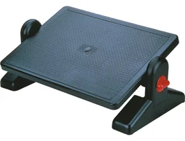 Q-connect Reposapiés de plástico ajustable