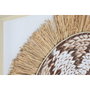 DKD Home Decor Cuadro Yute Pino 60x60 Boho 3D (2 unidades)
