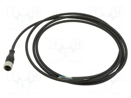 TELEMECANIQUE SENSORS Cable para sensores M12 hembra recto 2m 4 pines