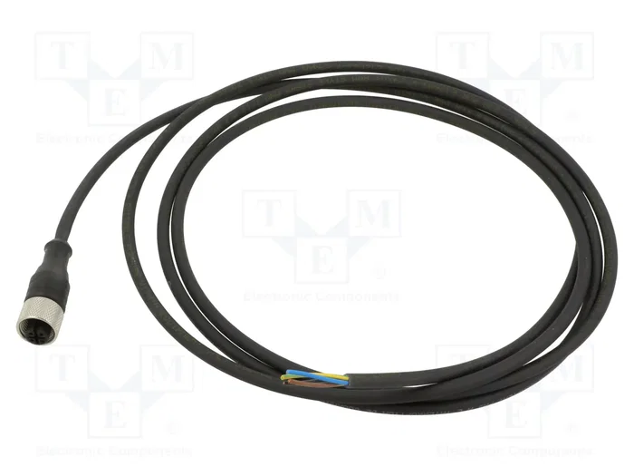 TELEMECANIQUE SENSORS Cable para sensores M12 hembra recto 2m 4 pines TELEMECANIQUE SENSORS Cable para sensores M12 hembra recto 2m 4 pines