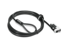 Lenovo NanoSaver Combination Cable Lock - Candado de Cable para Laptops y Monitores con Diseño de Botón de Presión para Fácil Operación