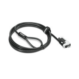 Lenovo NanoSaver Cable Antirrobo con Combinación, 1,8 m, Negro