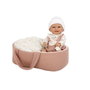 Muñecas Arias Muñeca Elegance Babyto Rosa con Capazo
