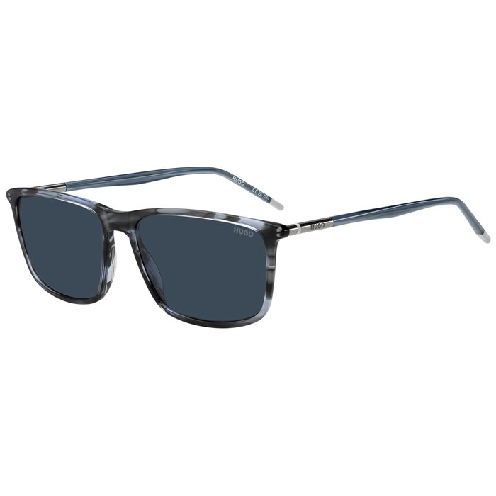 Hugo HG-1374-S-3RA con cristales azules y montura gris Hugo HG-1374-S-3RA con cristales azules y montura gris