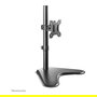 Neomounts Soporte de Mesa Full-Motion para Monitor FPMA-D550SBLACK, Ajustable en Altura para Pantallas de 10-32", Negro, Giratorio e Inclinable