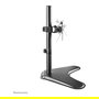 Neomounts Soporte de Mesa Full-Motion para Monitor FPMA-D550SBLACK, Ajustable en Altura para Pantallas de 10-32", Negro, Giratorio e Inclinable
