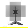 Neomounts Soporte de Mesa Full-Motion para Monitor FPMA-D550SBLACK, Ajustable en Altura para Pantallas de 10-32", Negro, Giratorio e Inclinable