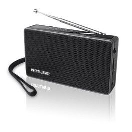 Muse M-030 R Radio Portátil Analógica Negro