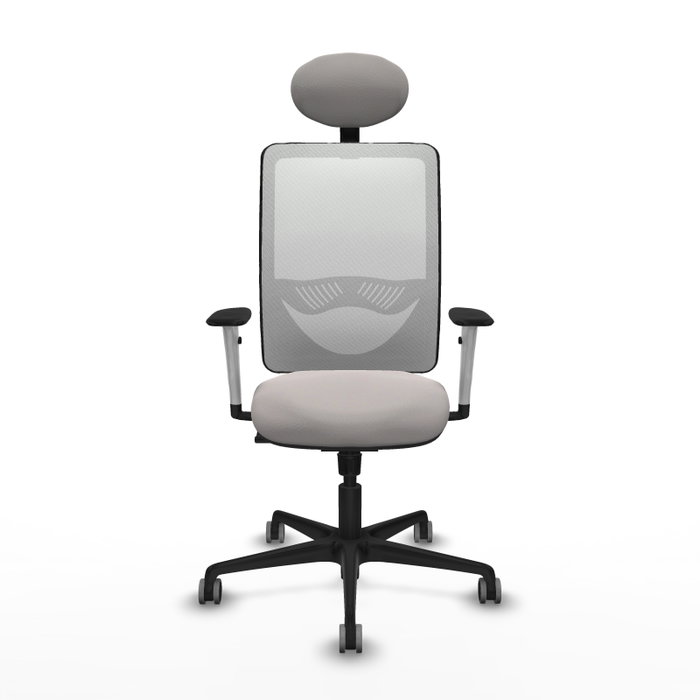 PIQUERAS Y CRESPO Silla de oficina Zulema Blanca con Mecanismo Sincro PIQUERAS Y CRESPO Silla de oficina Zulema Blanca con Mecanismo Sincro