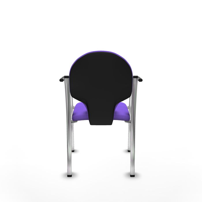 Silla de Recepción Hellín Piqueras y Crespo 220PTCRB82 Lila 2 Unidades