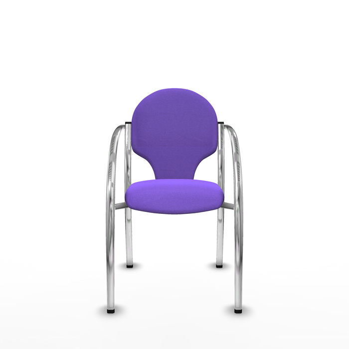Silla de Recepción Hellín Piqueras y Crespo 220PTCRB82 Lila 2 Unidades