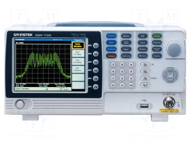 GW INSTEK GSP-730 Analizador de espectro 0,15÷3000MHz GW INSTEK GSP-730 Analizador de espectro 0,15÷3000MHz
