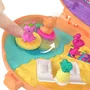 Mattel JKC79 Polly Pocket Playset con Peluche Extraíble, Hamaca Colgante y Llavero Portátil - AACKE66500