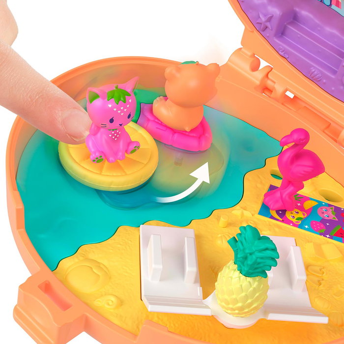 Mattel Cofre Osito De Peluche Polly Pocket Jkc79 Muñeca Accesorios Mattel Cofre Osito De Peluche Polly Pocket Jkc79 Muñeca Accesorios