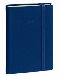 QUO VADIS Agenda Anual President Prestigio ML Silk Azul Marino