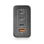 NGS Cargador de Pared GaN 240W 4 Puertos (3xUSB-C + 1xUSB-A) Negro