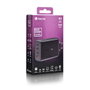NGS Cargador de Pared GaN 240W 4 Puertos (3xUSB-C + 1xUSB-A) Negro