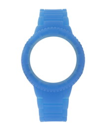 Watxandco COWA1029 Correa de Silicona Azul 43mm