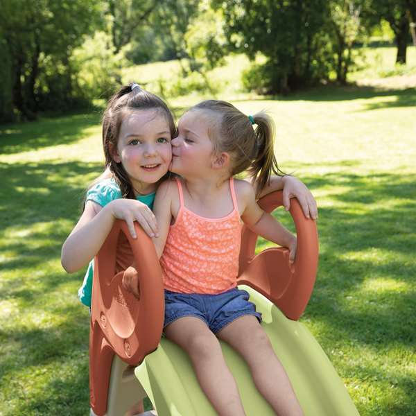 S.Life Tobogán deslizamiento 150 cm, con escalera, 100x159 cm, para niños a partir de 3 años, plástico, incluye caja en español y portugués