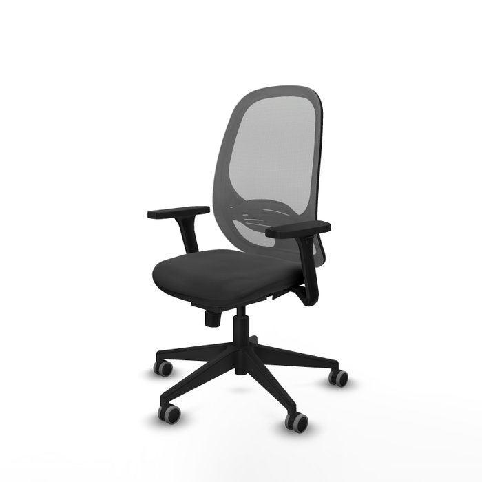 PIQUERAS Y CRESPO Silla de oficina Cilanco con mecanismo Sincro, Gris PIQUERAS Y CRESPO Silla de oficina Cilanco con mecanismo Sincro, Gris