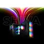 Rampage SHIVA Caja PC con ventana 4x ventilador 120mm Rainbow negra