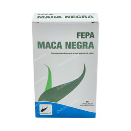 FEPADIET Maca Negra 60 Cápsulas Complemento Alimenticio