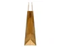 Q-connect Bolsa Papel Kraft Oro L con Asa Retorcida 320x400x140 mm Paquete 25 Unidades