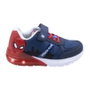 Deportiva Suela Tpr Con Luces Spiderman Azul Oscuro 30