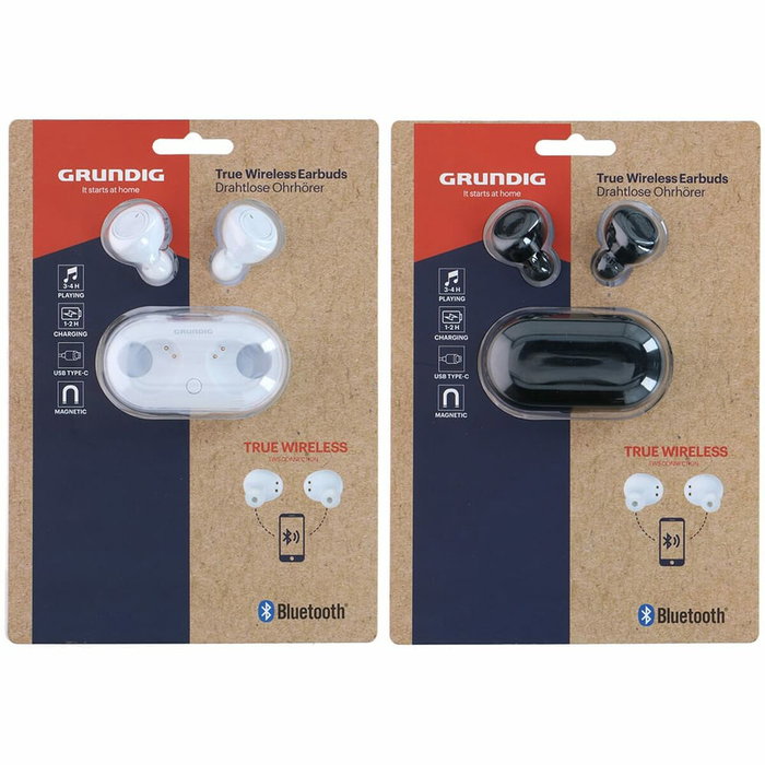Grundig Earbuds Auriculares inalámbricos con estuche Grundig Earbuds Auriculares inalámbricos con estuche
