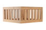 DKD Home Decor Cesta Basicos Natural Bambu 22 x 11.5 x 22 cm