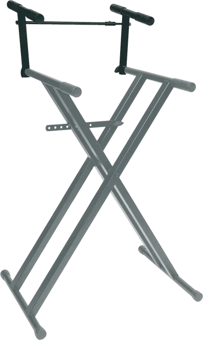 RTX Soporte Extensión para Teclados Acero Negro, Admite 2º y 3er Teclados, Compatible con TRTX93, TRTX103, TRTX203 y TRTRX40-B