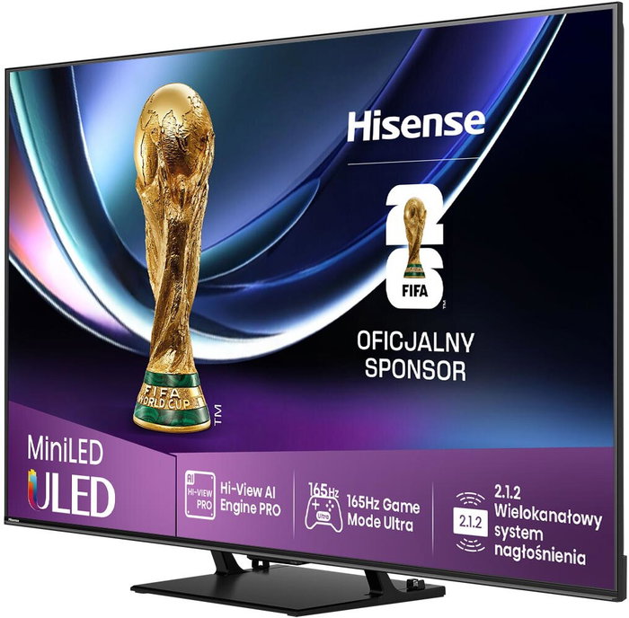 Hisense 55U7Q Pro 55" TV MiniLED 4K UHD Smart TV VidaaOS 165Hz Dolby Atmos