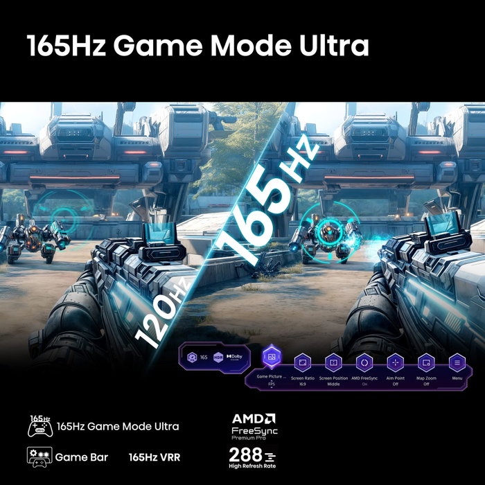 Hisense 55U7Q PRO 55 pulgadas MiniLED 4K Smart TV 165Hz