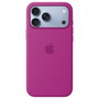 Apple iPhone 18 Pro Max Funda de Silicona con MagSafe - Magenta