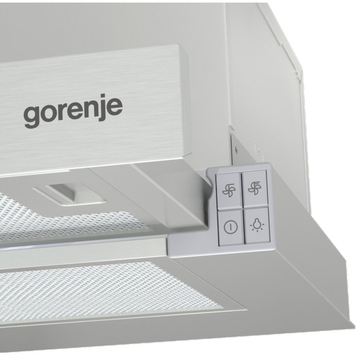 Gorenje TH62E3X Campana extractora de pantalla plana 60 cm Plata Gorenje TH62E3X Campana extractora de pantalla plana 60 cm Plata