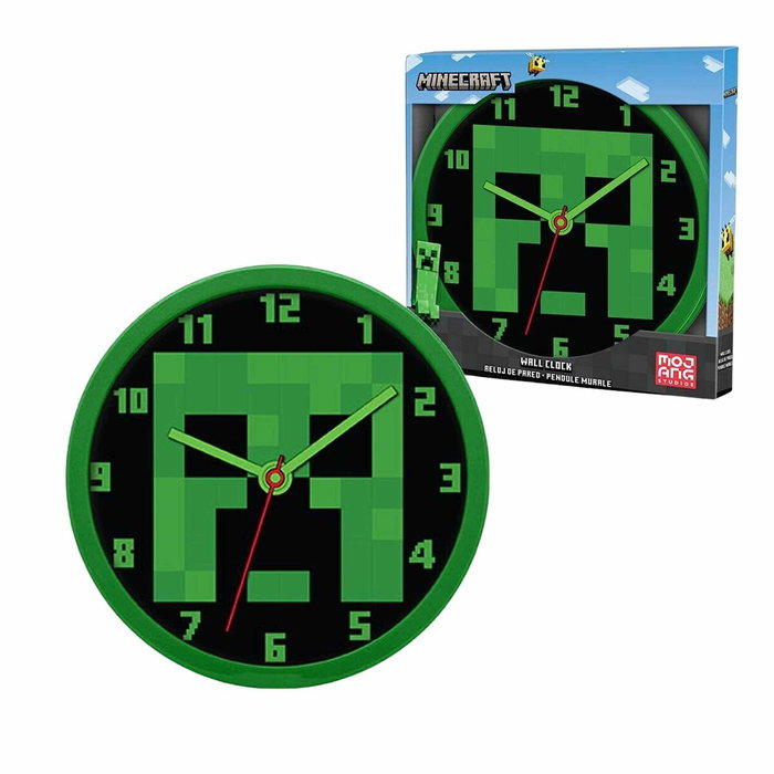 MOJANG STUDIOS Reloj de pared Minecraft