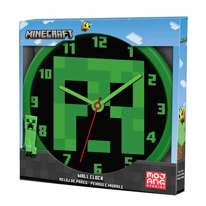 MOJANG STUDIOS Reloj de pared Minecraft