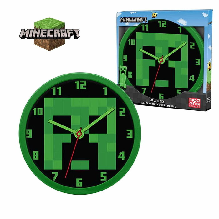 MOJANG STUDIOS Reloj de pared Minecraft
