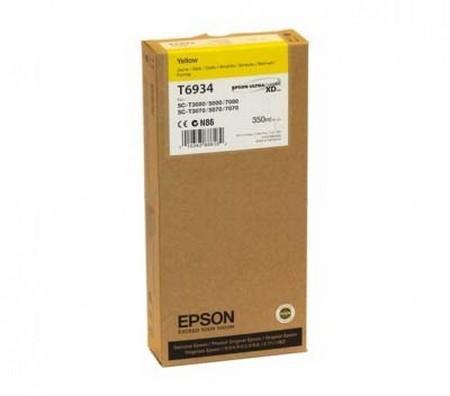 Epson Cartucho de Tinta Amarillo 350ml SC-T